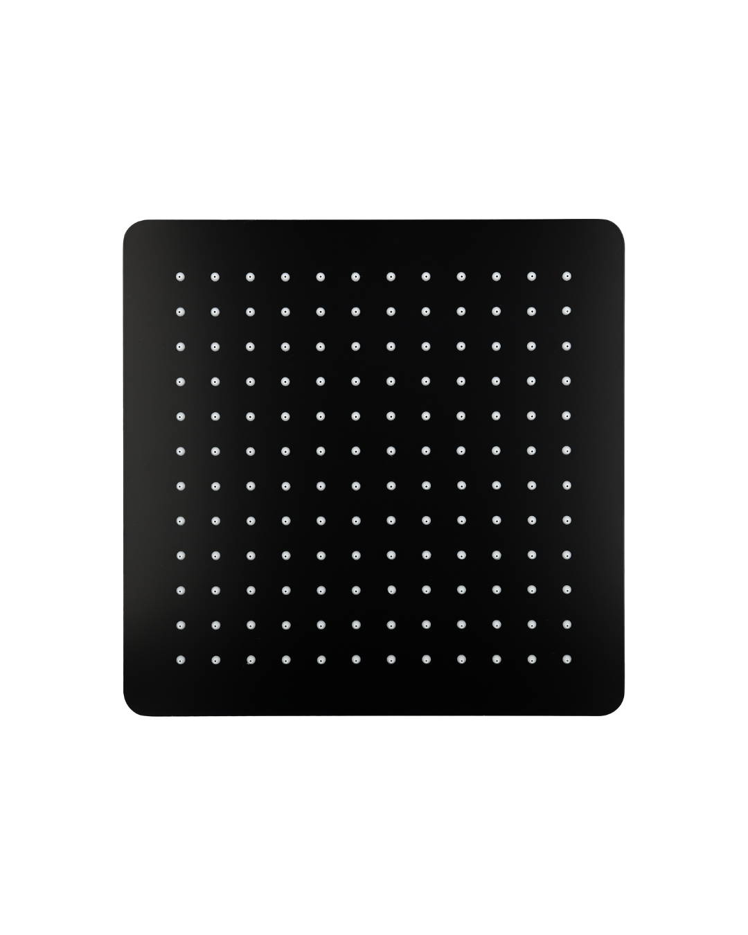 Built-in Wall Shower Black