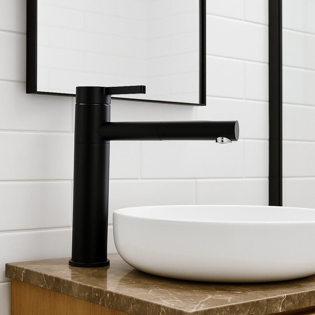 Basin Mixer High Black