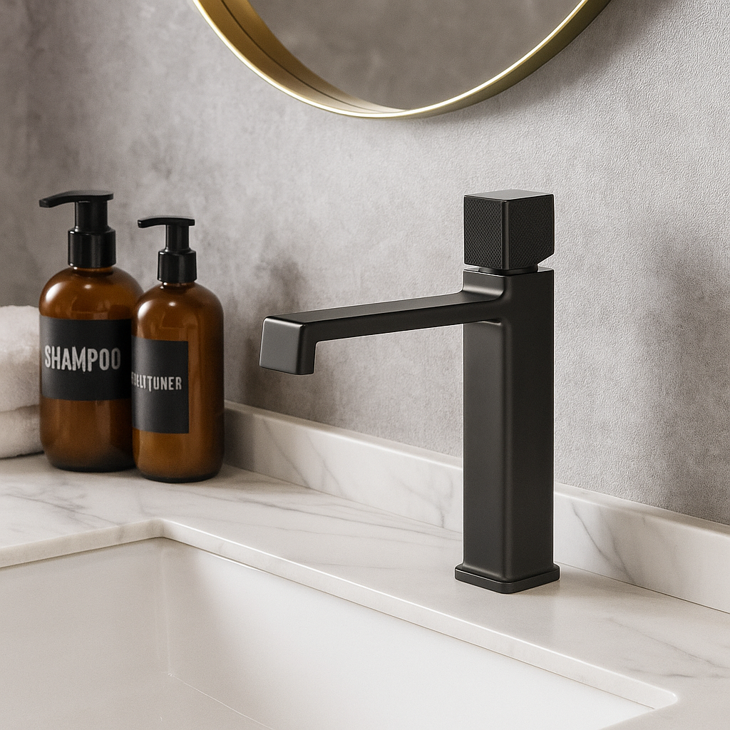 Basin Mixer High Gray