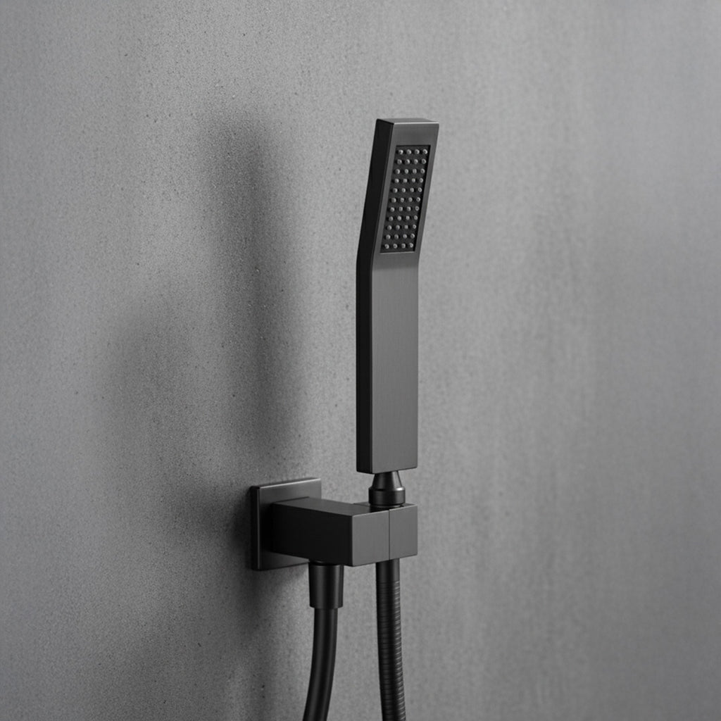 Built-in Wall Shower Grey