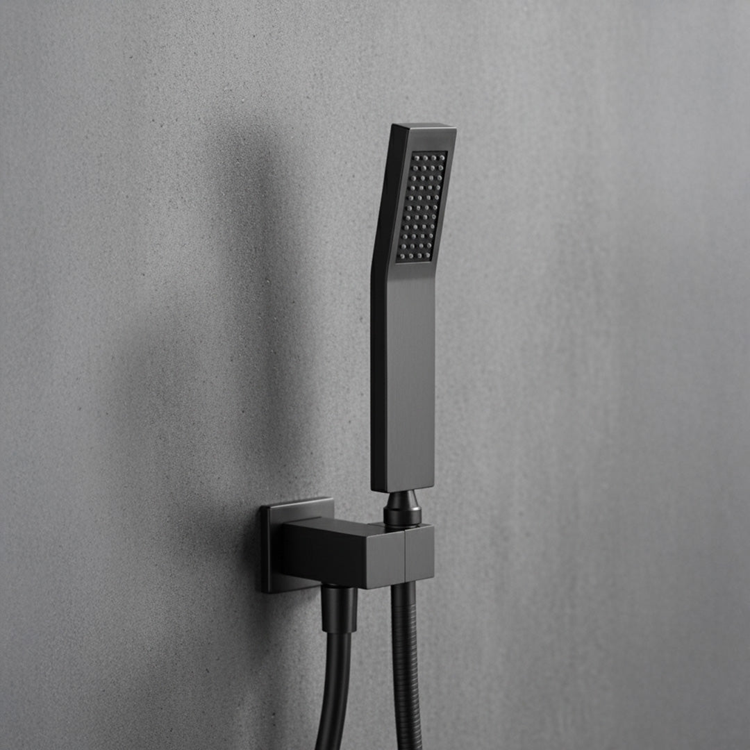 Built-in Wall Shower Grey