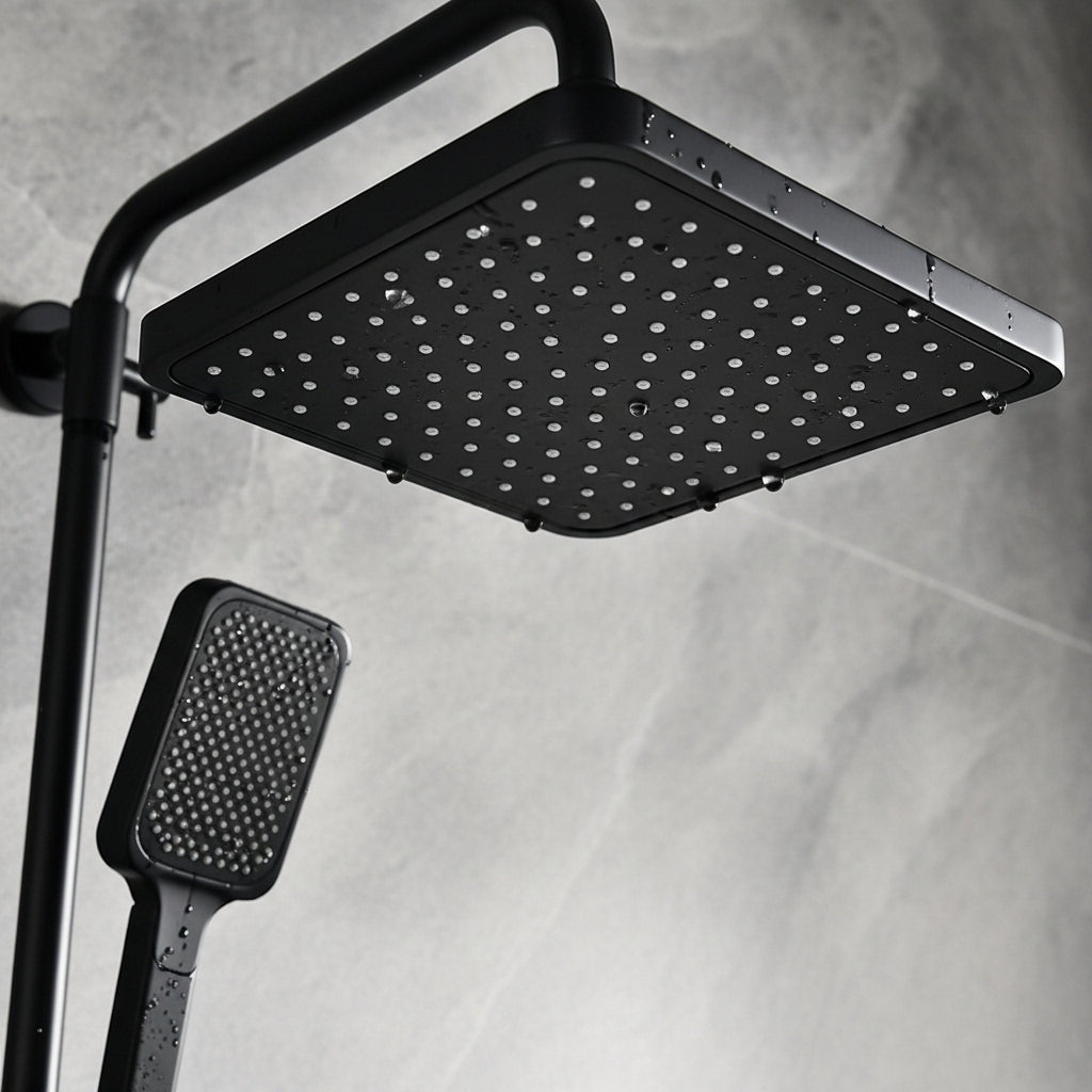 3-Function Shower Black CU9403