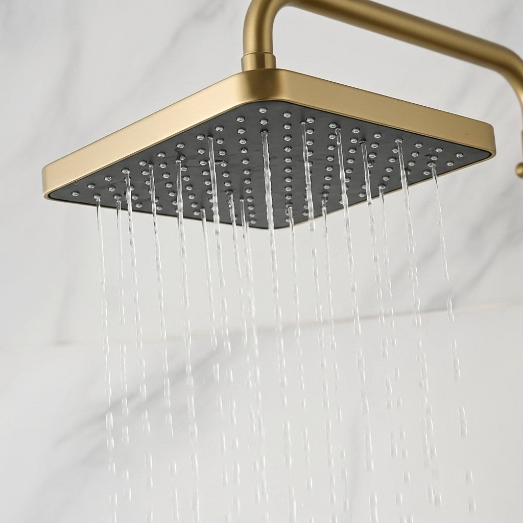 3-Function Shower Gold