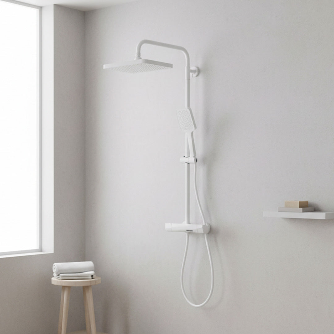 3-Function Shower White