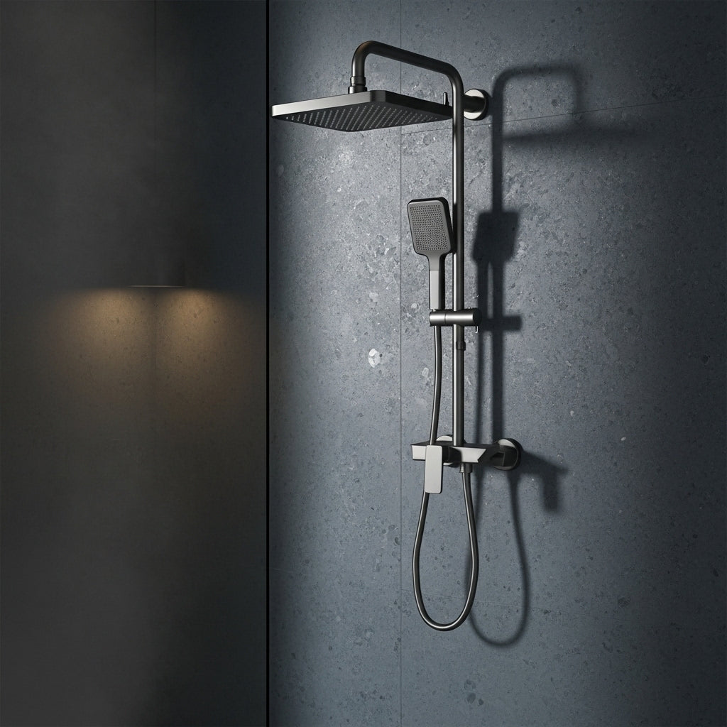 3-Function Shower Grey