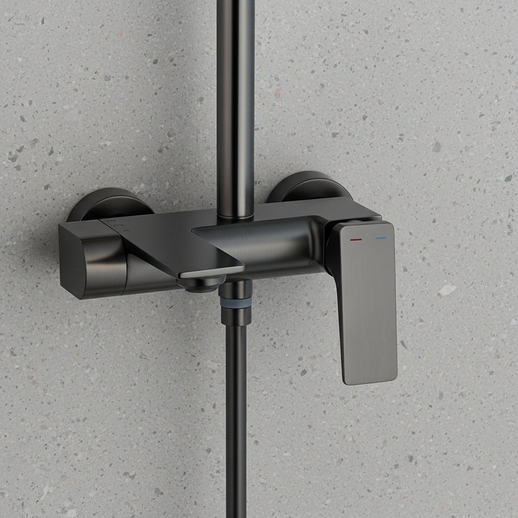 3-Function Shower Grey