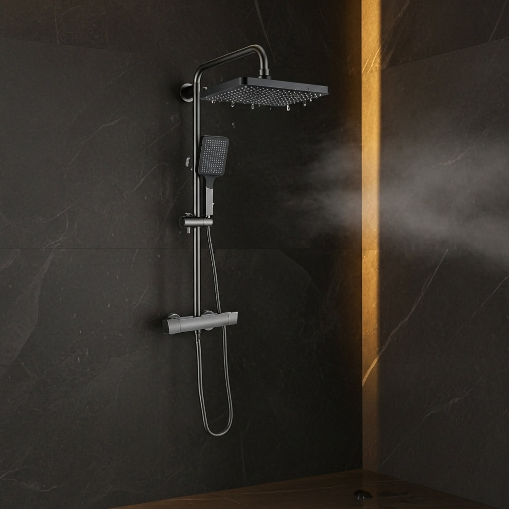 3-Function Shower Grey
