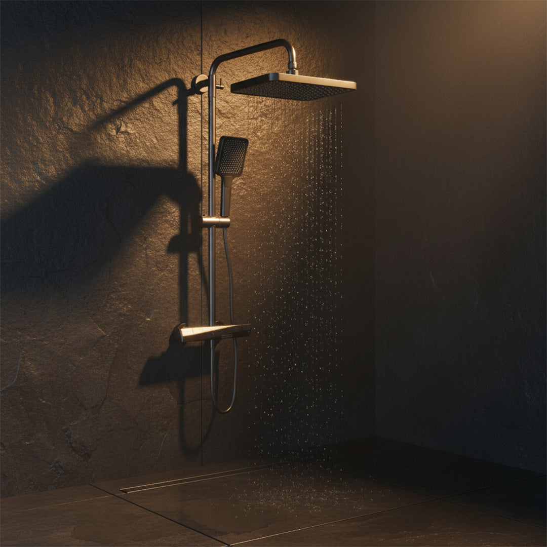 3-Function Shower Grey CU9403