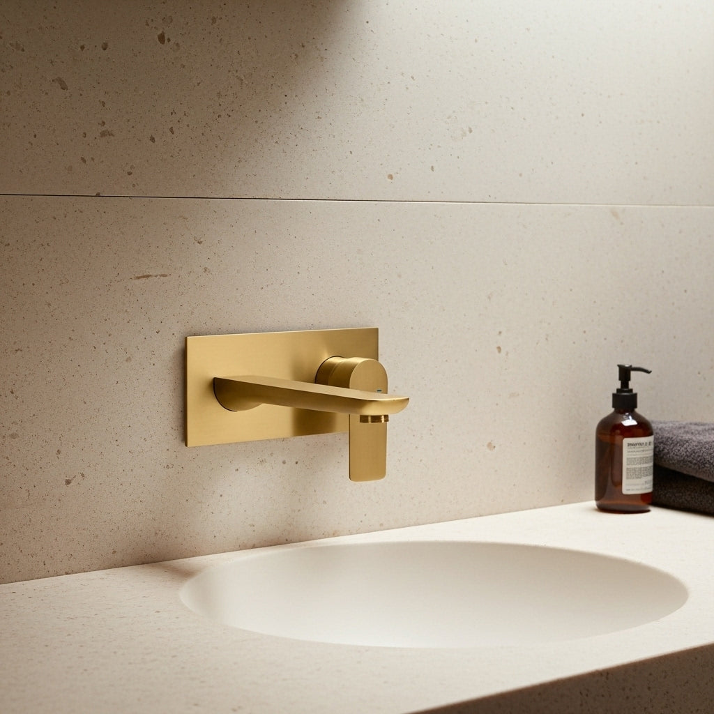 Basin Mixer Built in Wall