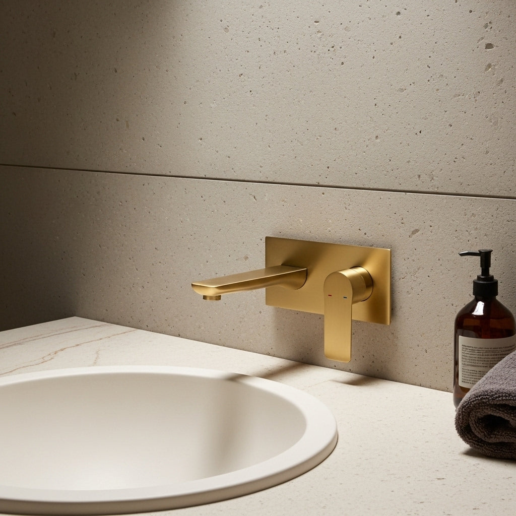 Basin Mixer Built in Wall