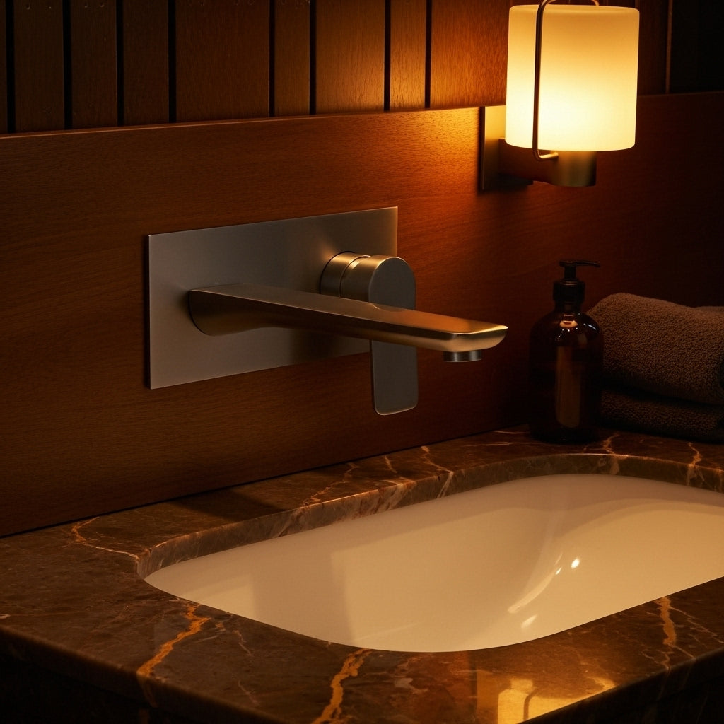 Basin Mixer Built in Wall