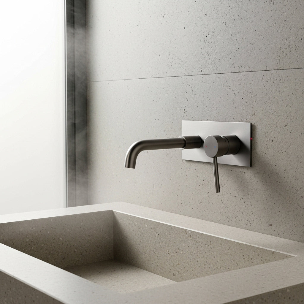 Basin Mixer Built in Wall