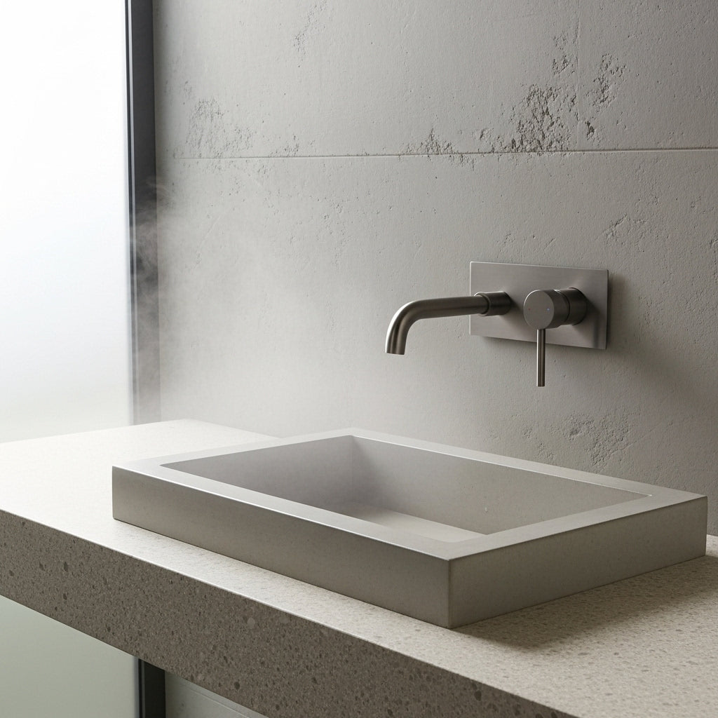Basin Mixer Built in Wall