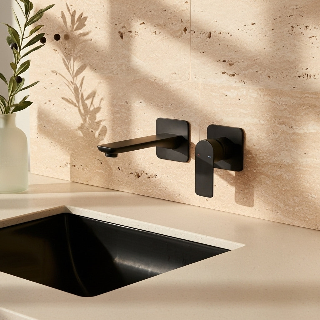 Basin Mixer Built in Wall